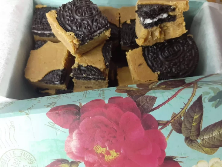 Caramel Oreo Fudge